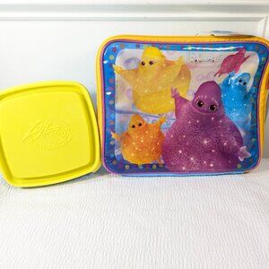 NEW‎ Boohbah Lunch Bag Zing Zing Zingbah Ragdoll Purple Blue Pink Yellow Vintage